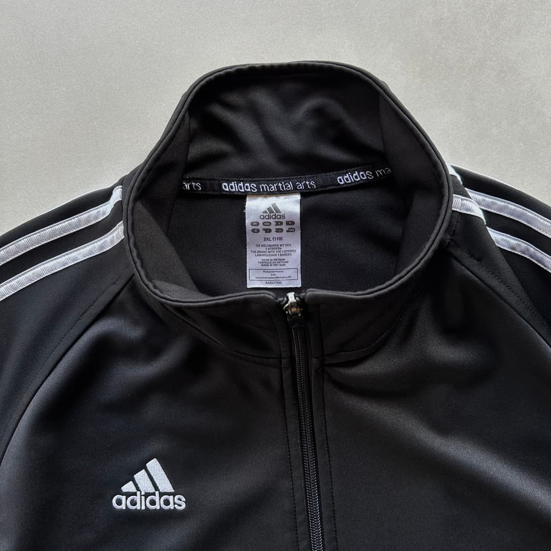 [2XL]아디다스 마샬아츠 블랙 트랙탑 져지 상품이미지6