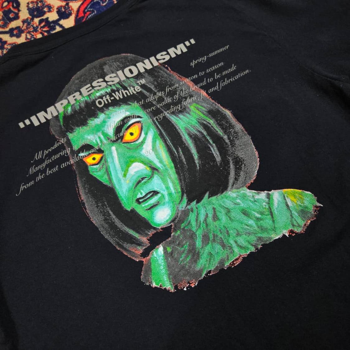 오프화이트(Off-White) 그린맨
인프레셔니즘 티셔츠 상품이미지3