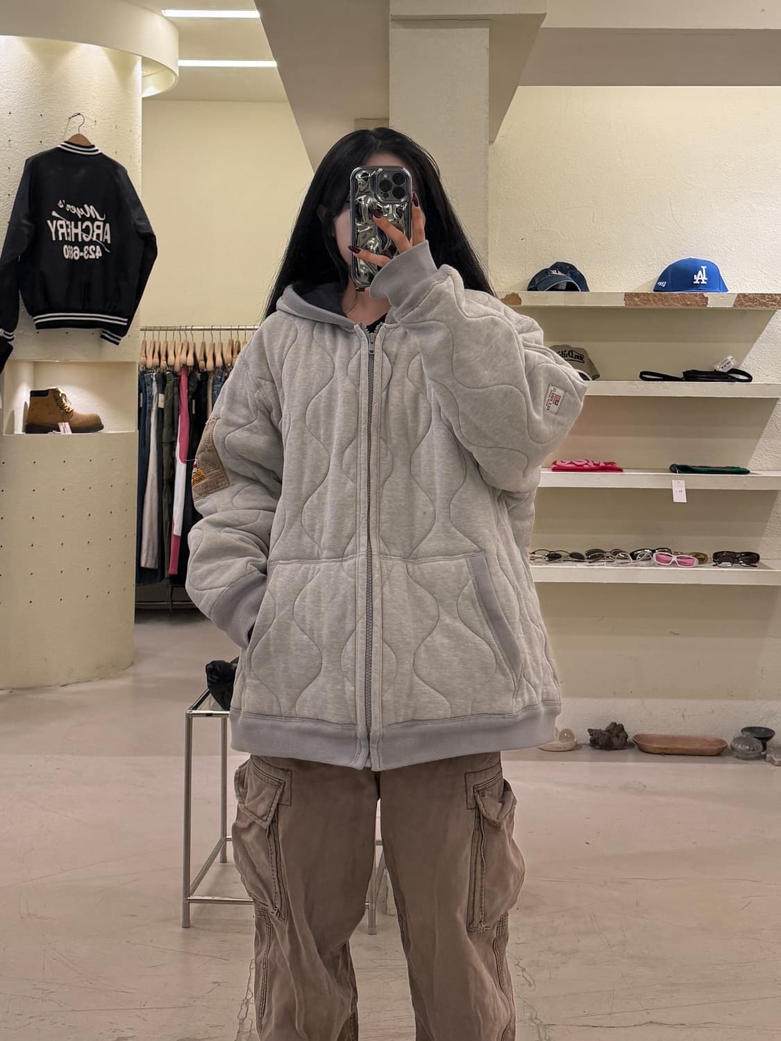 폴로 랄프로렌 아메카지 퀼팅 후드 점퍼 U1218 상품이미지1