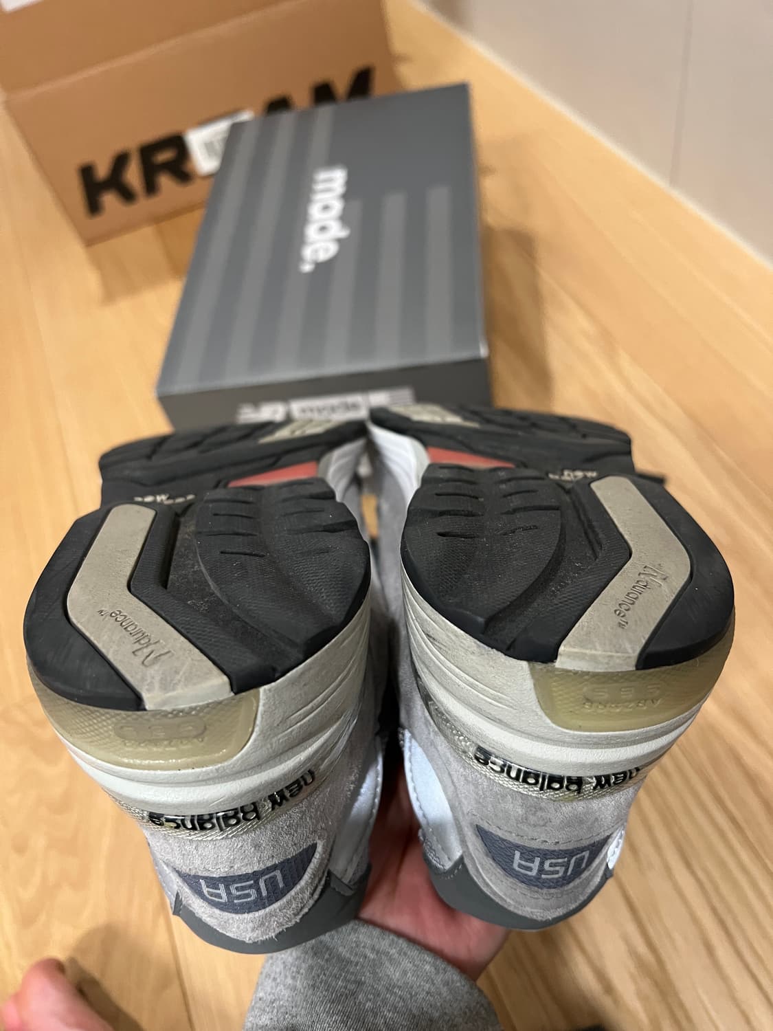 뉴발란스 992 (구판m992gr) - D 스탠다드 (265 사이즈) 상품이미지4