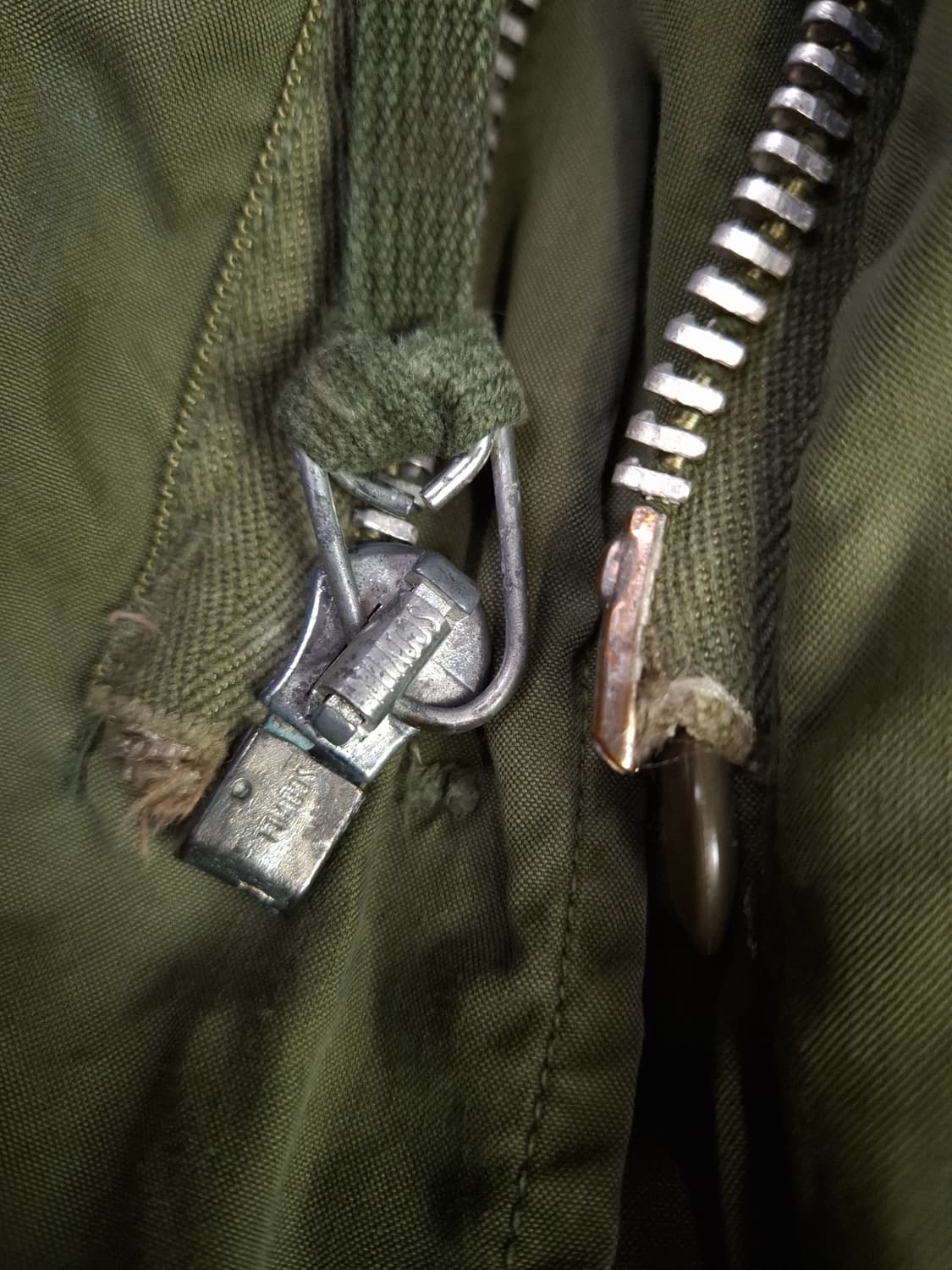 오리지날 미군 1세대 M-65 피쉬테일 개파카 상품이미지4