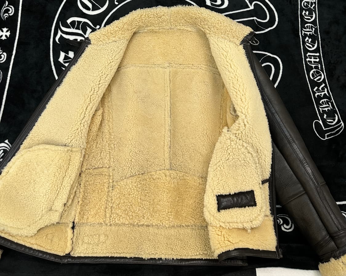 럭스통 가죽 B-3 무스탕 상품이미지5