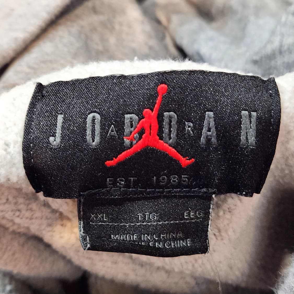 조던 풀오버 그레이 후드티 (2XL) 상품이미지2