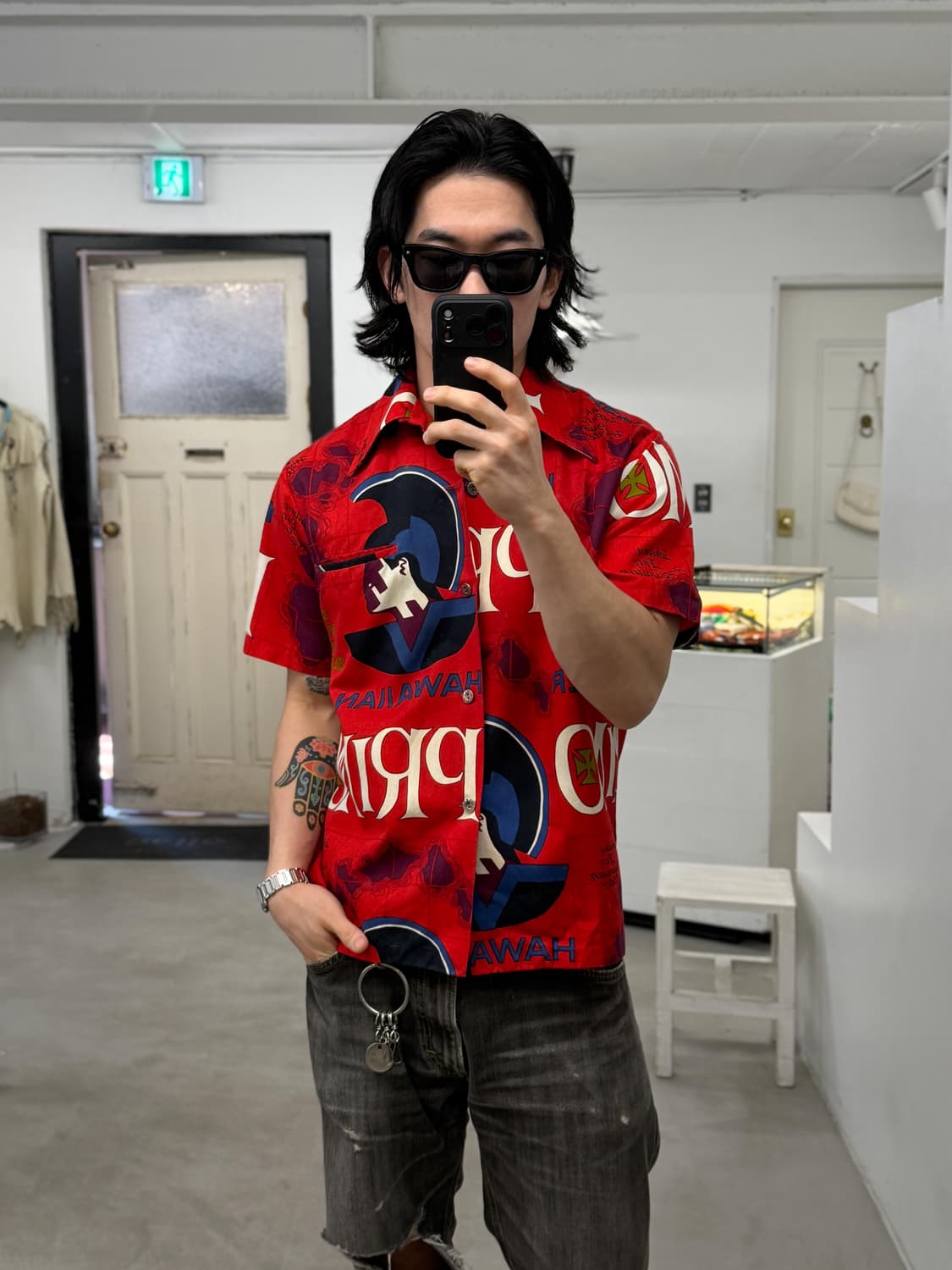 70's Hawaii Holiday 하와이안 셔츠 상품이미지6