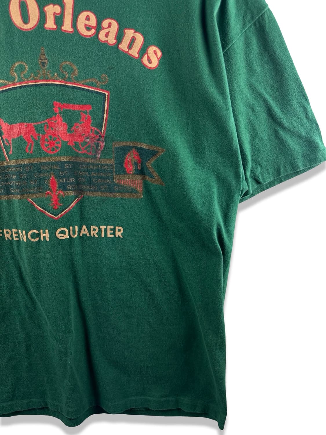 90S 미국제조 프렌치쿼터 테마 싱글스티치 티셔츠2287 상품이미지5