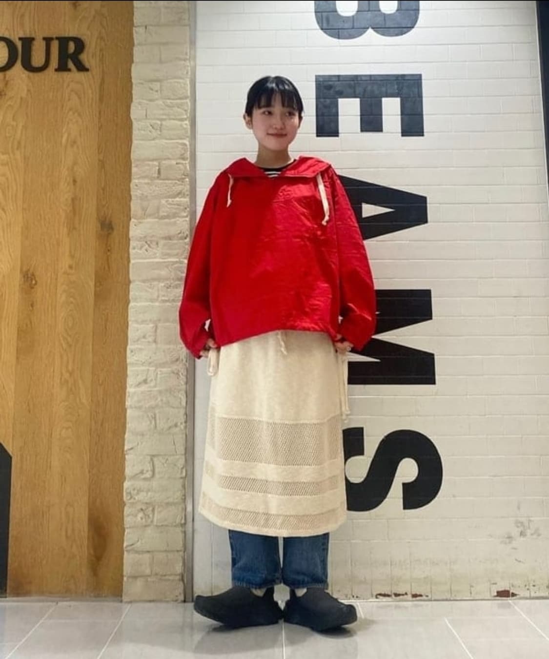 빔즈보이 메시 햄 니트 스커트 상품이미지8