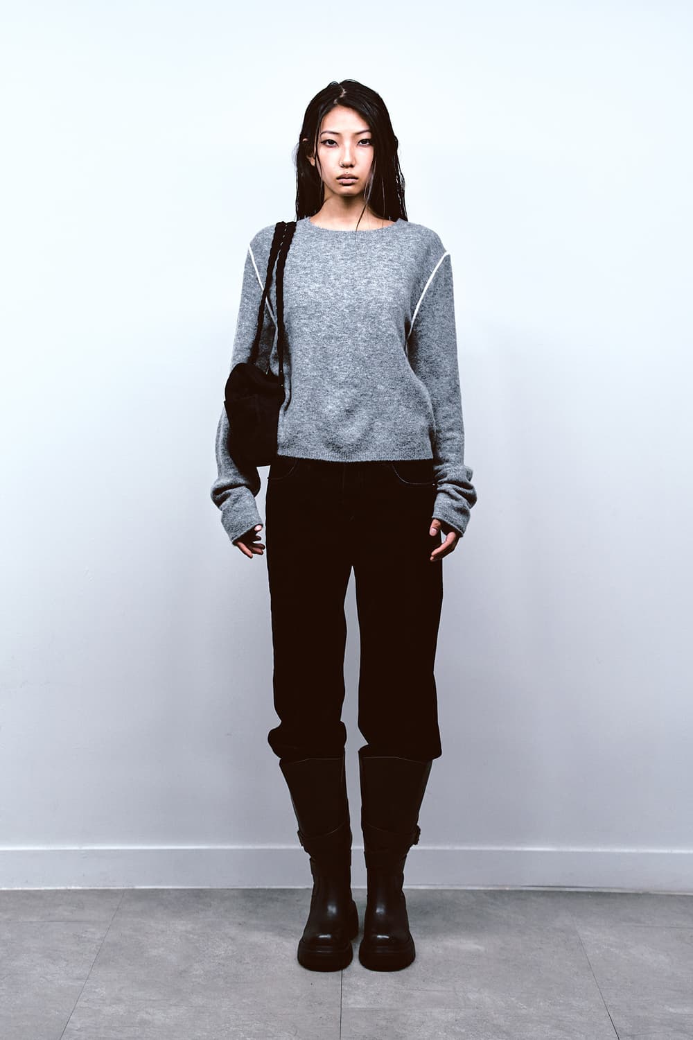 [DEINET] 다이닛 - LINE POINT KNIT  상품이미지3