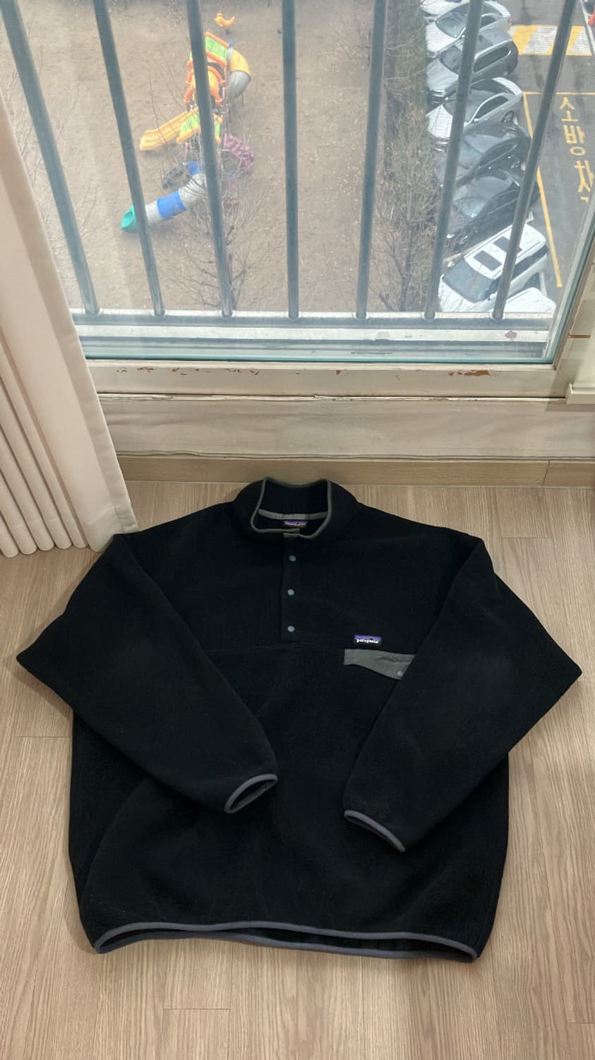 Patagonia 파타고니아 신칠라 블랙 포지그레이 xxl 상품이미지1