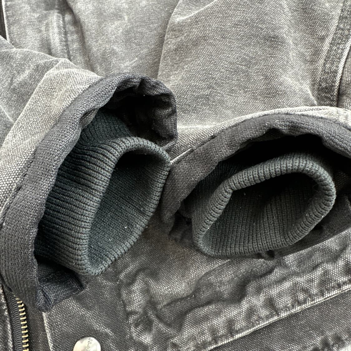 S 칼하트 OG 쉐르파 라인 바틀렛 블랙 자켓   상품이미지7