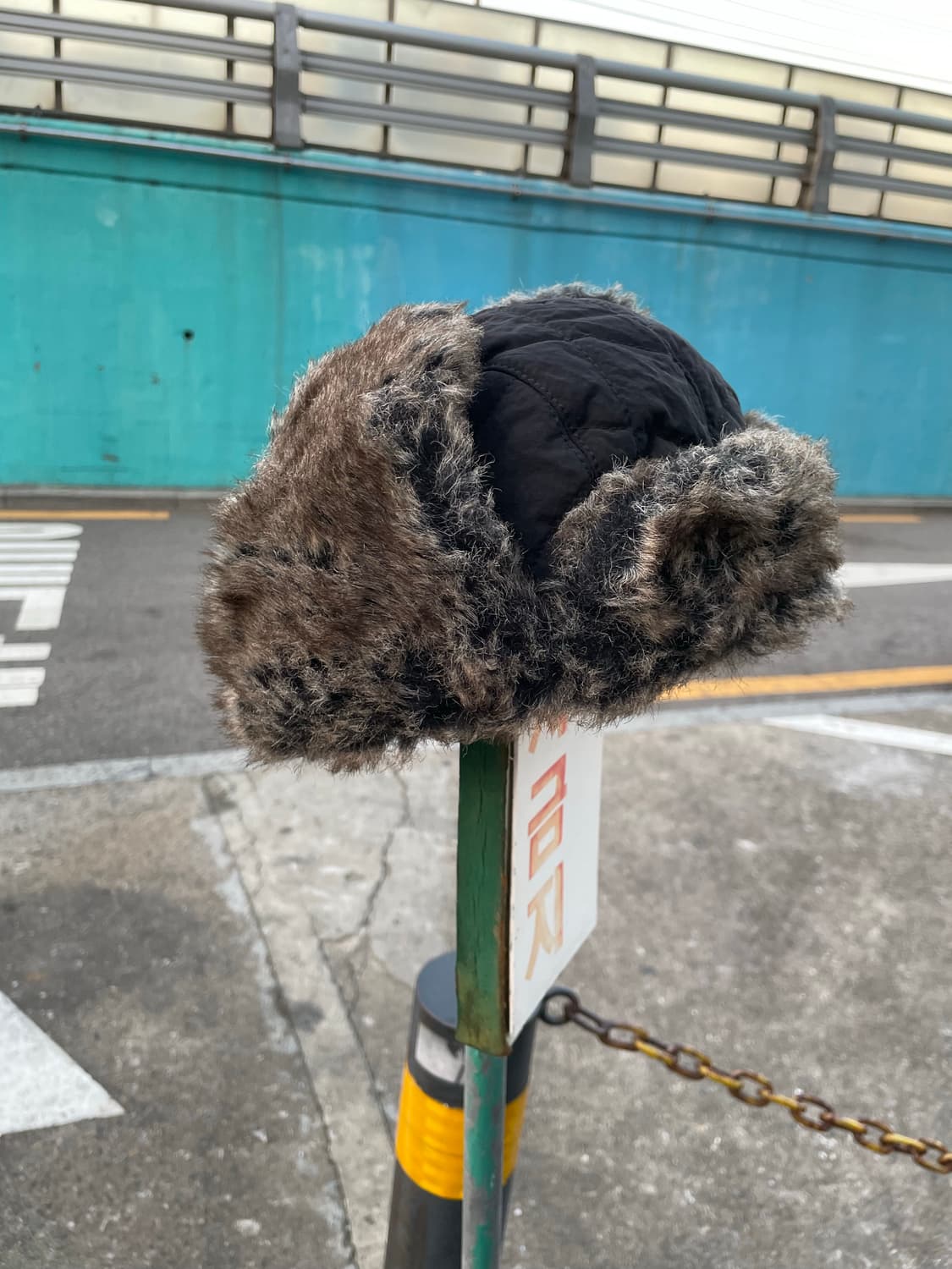 (빈티지)RUBEN 루벤 패딩 퍼 트루퍼 햇 상품이미지5