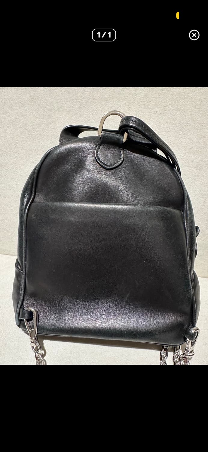 마르지엘라 글램 슬램 백팩 블랙 (은체인) 상품이미지10