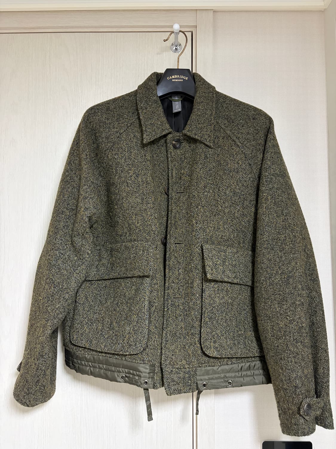 언어펙티드 울헤링본 자켓 M (100-103) 상품이미지1