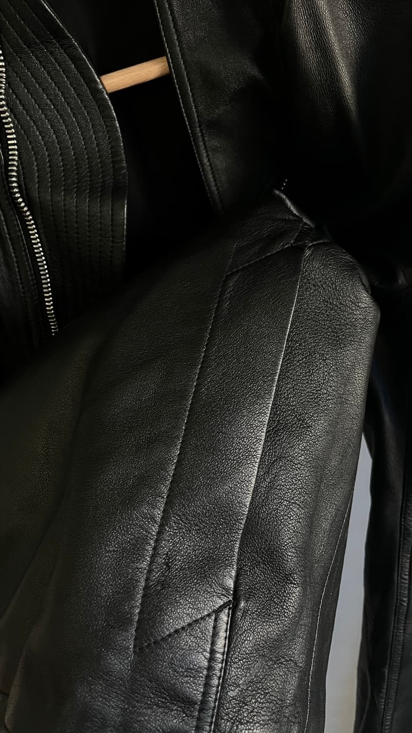 릭오웬스 몰리노 레더자켓 램스킨 상품이미지7