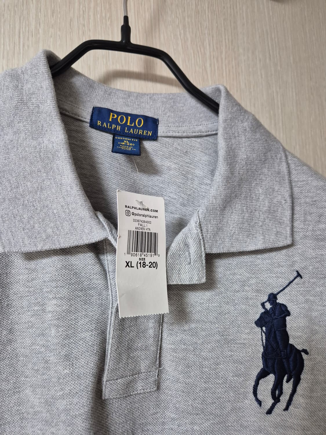 (새제품) 폴로 랄프로렌 빅포니 카라티 (18-20) 90-95  상품이미지3