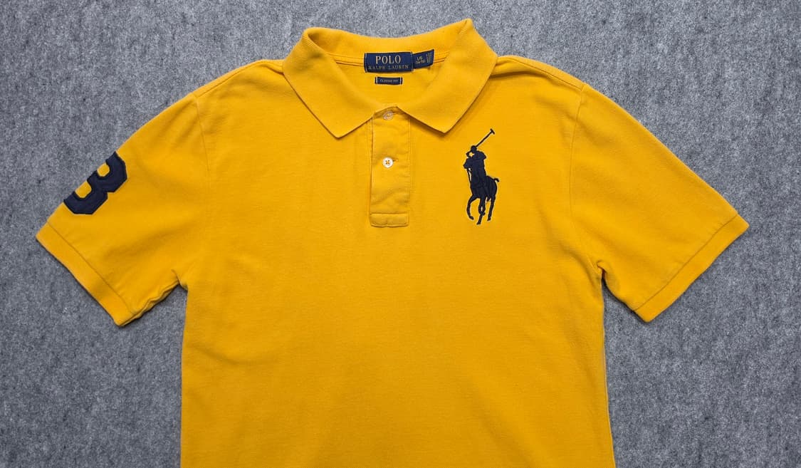 폴로 랄프로렌 클래식 핏 빅포니 PK 카라 반팔티 보이즈 L 14-16 상품이미지3