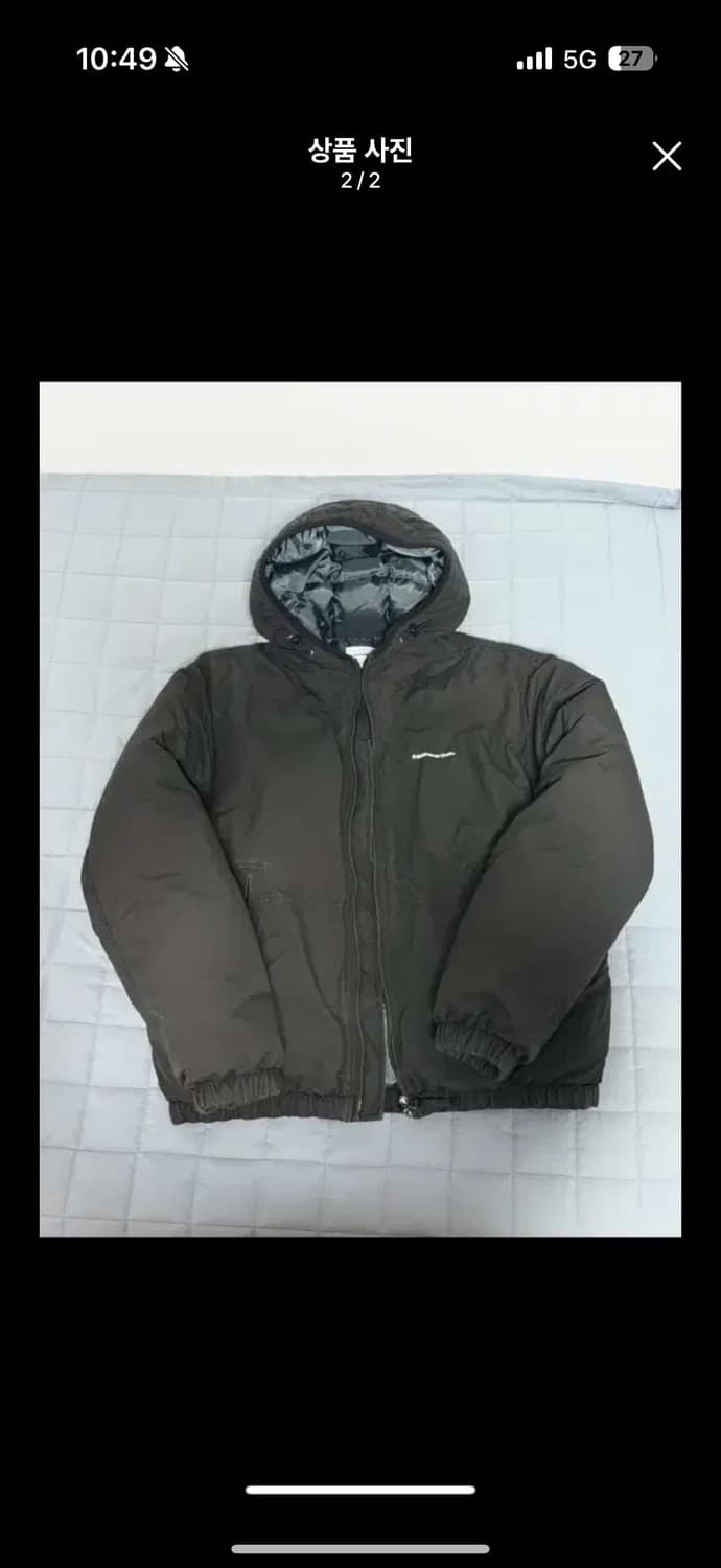 디스이즈네버댓 워시드 푸퍼 자켓 상품이미지2