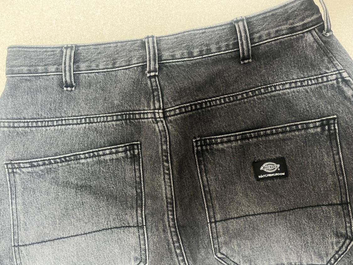 해칭룸x디키즈 스노우팬츠 워시드 블랙3 상품이미지5