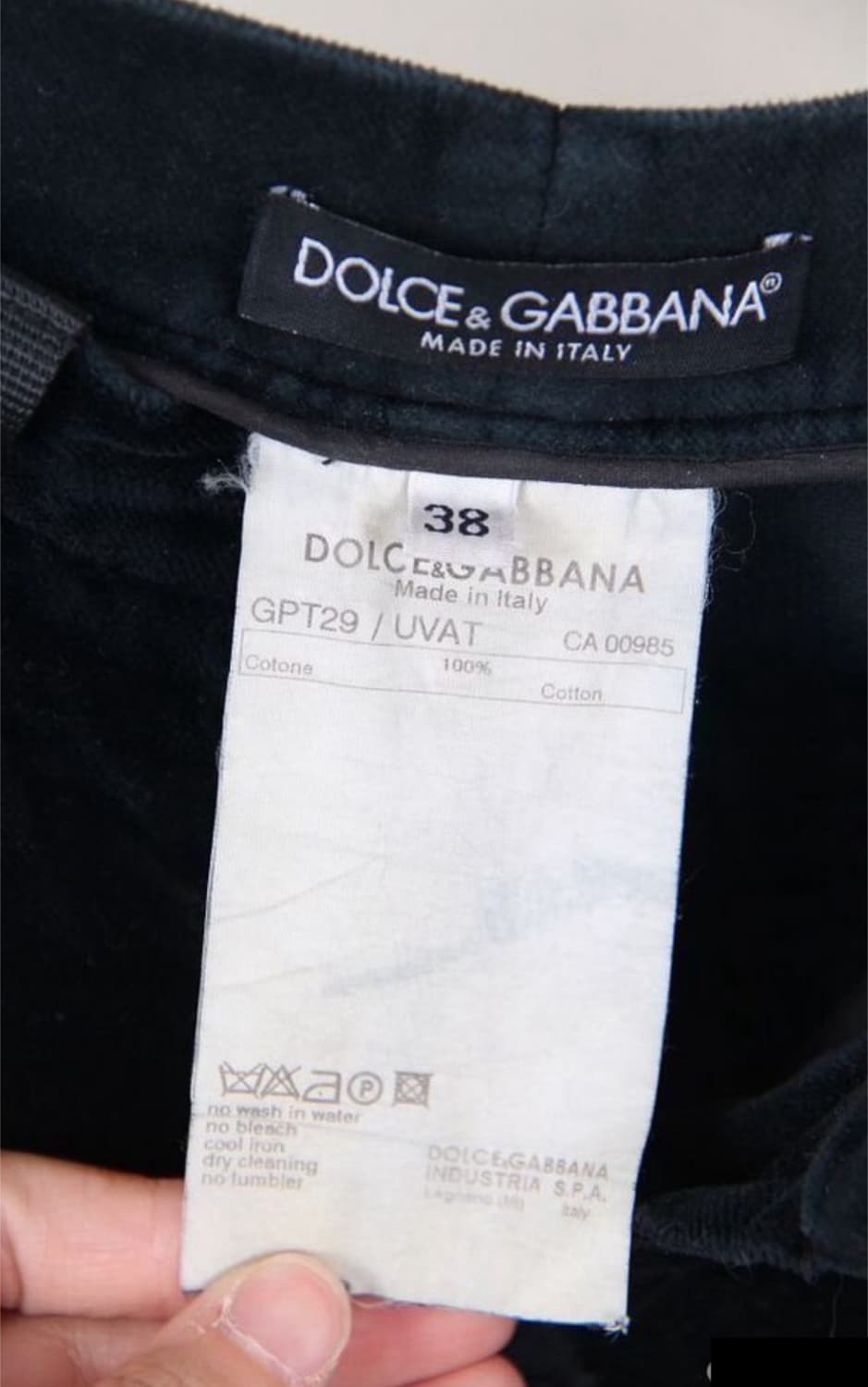 돌체앤가바나 2003 S/S 본디지 아카이브 팬츠(38 사이즈)해외발송 상품이미지5