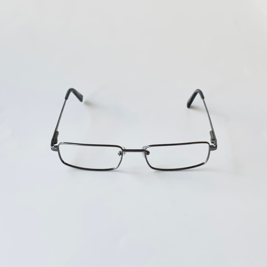 770 데드스탁 픽키 빅사이즈 슬림 사각 건메탈 빈티지안경 상품이미지2
