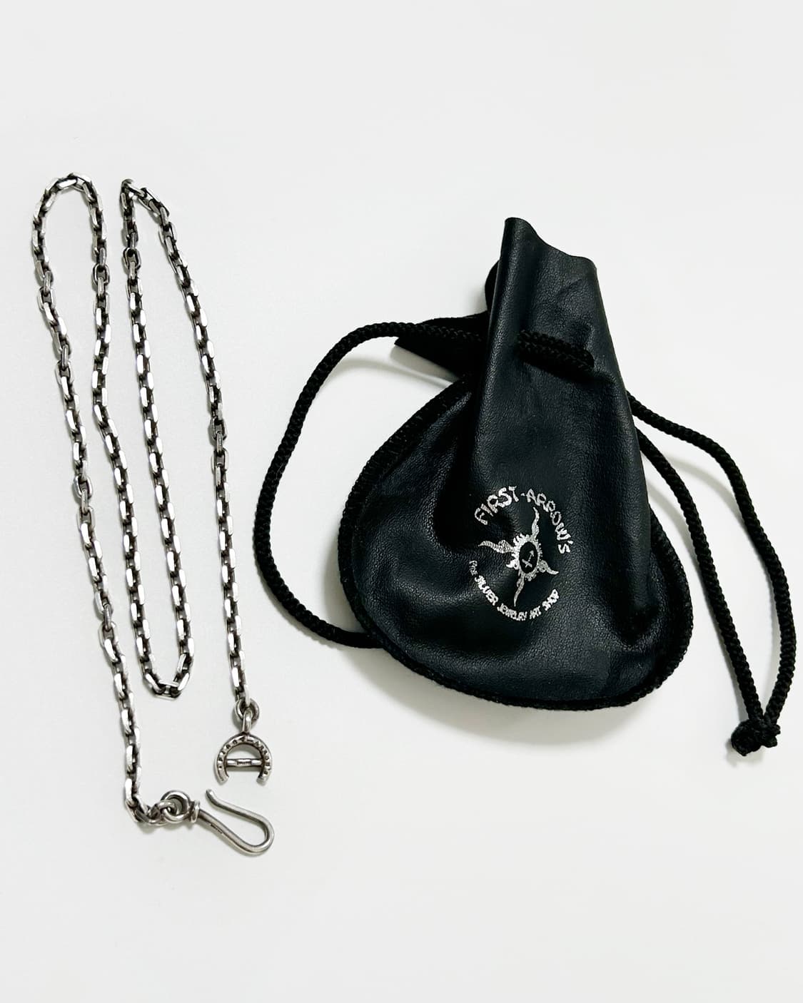 60cm) 퍼스트에로우즈 Necklace Silver Chain  상품이미지1