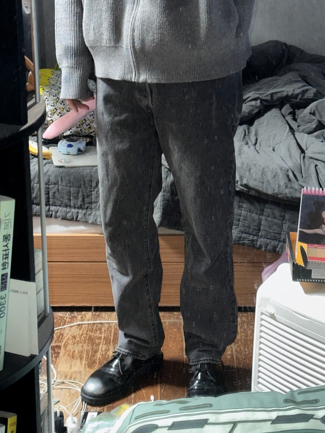 리바이스 501 93 프리미엄 흑청바지 34X32 상품이미지6