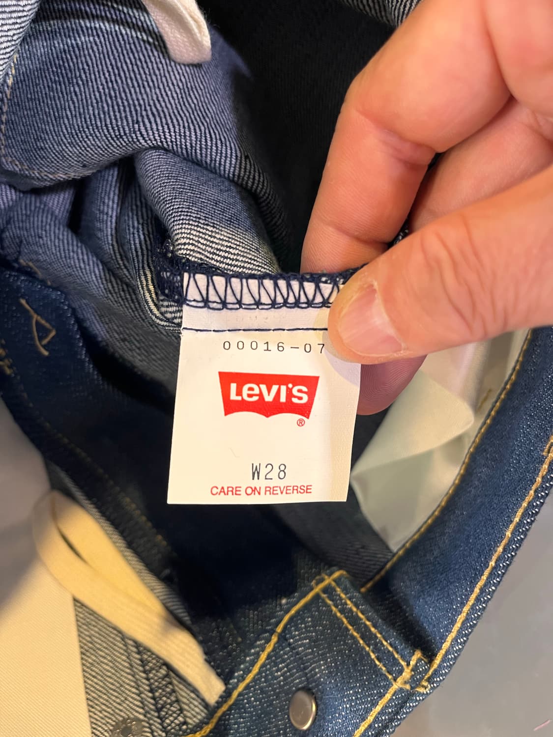 리바이스 엔지니어드 진 00016 슬림핏 데님 팬츠 (일본제) 상품이미지4