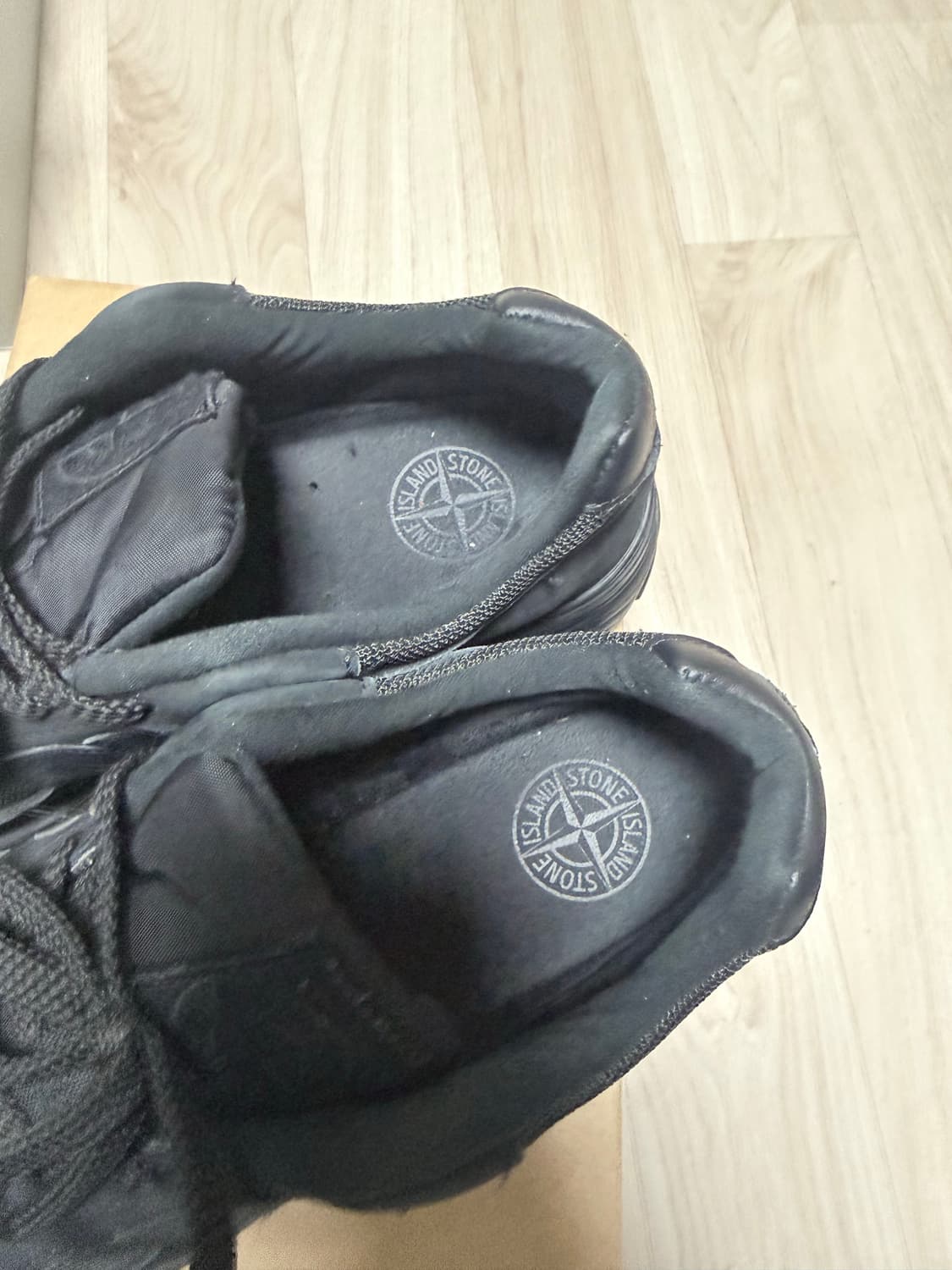 솔드아웃구매)뉴발란스 991v2 스톤아일랜드 블랙 275미리 상품이미지3