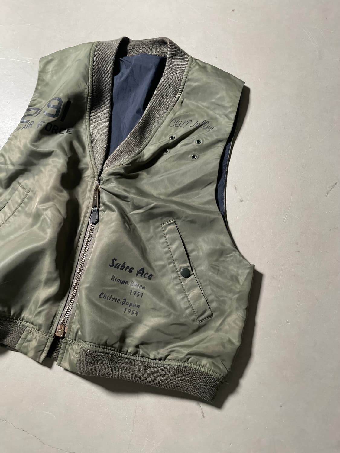 KZ ATELIER  Vintage M-1 Remake Vest 상품이미지2