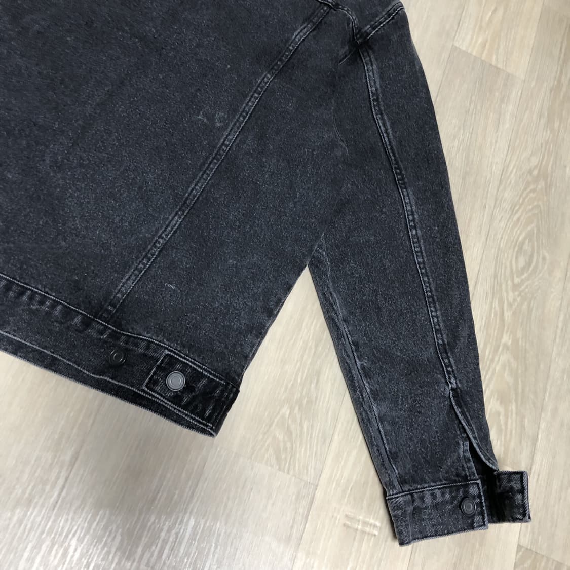 (XL) 브랜디드 BRANDED 2001 슬로우 워커 데님 자켓 블랙 상품이미지9