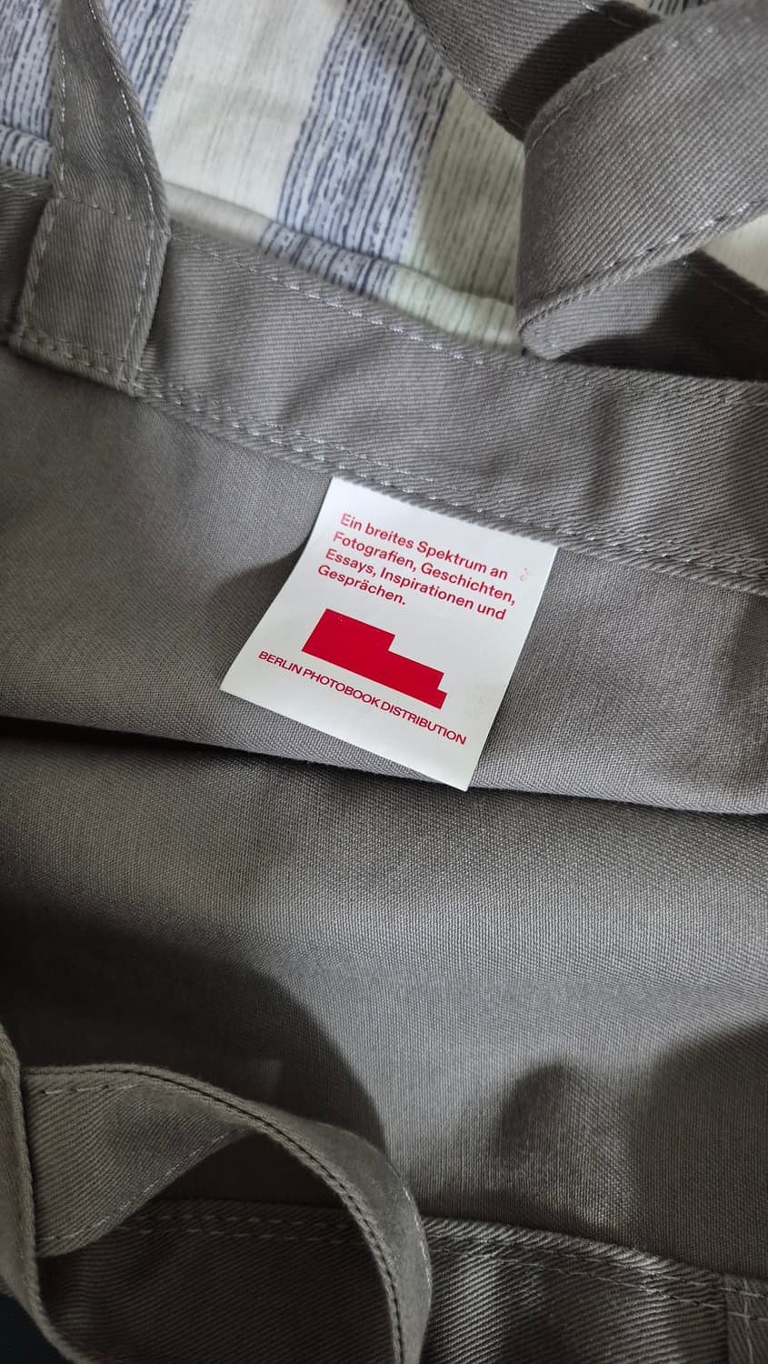 베를린포토북디스트리뷰션 에코백 그레이 상품이미지3