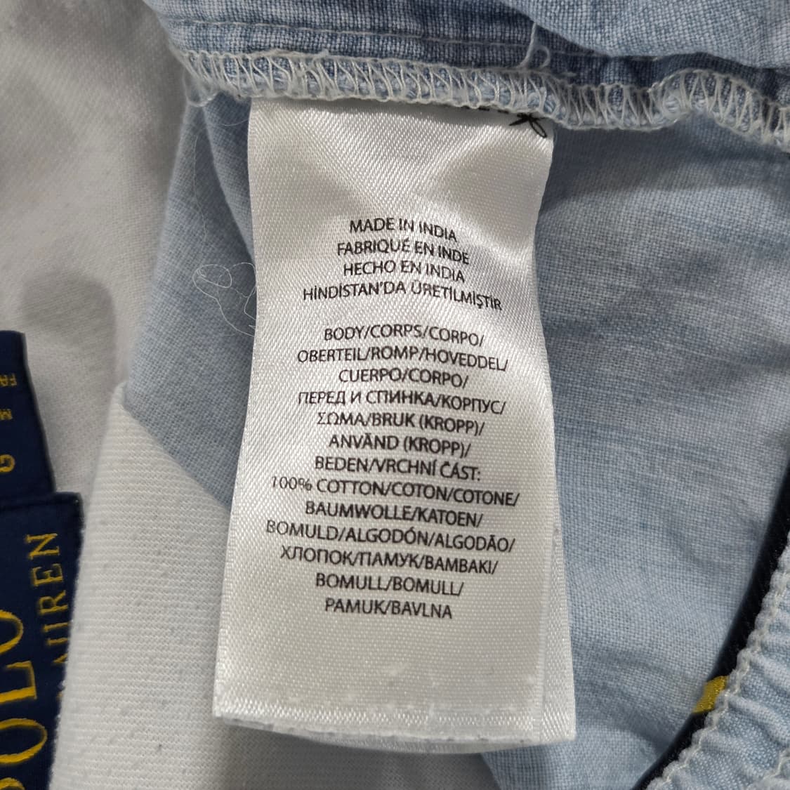 폴로랄프로렌 샴브레이 프렙스터 L 상품이미지6