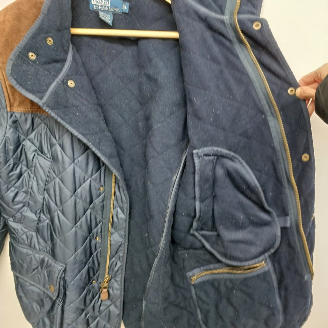 폴로 랄프로렌 퀄팅 누빔 점퍼 L
                    상품이미지3