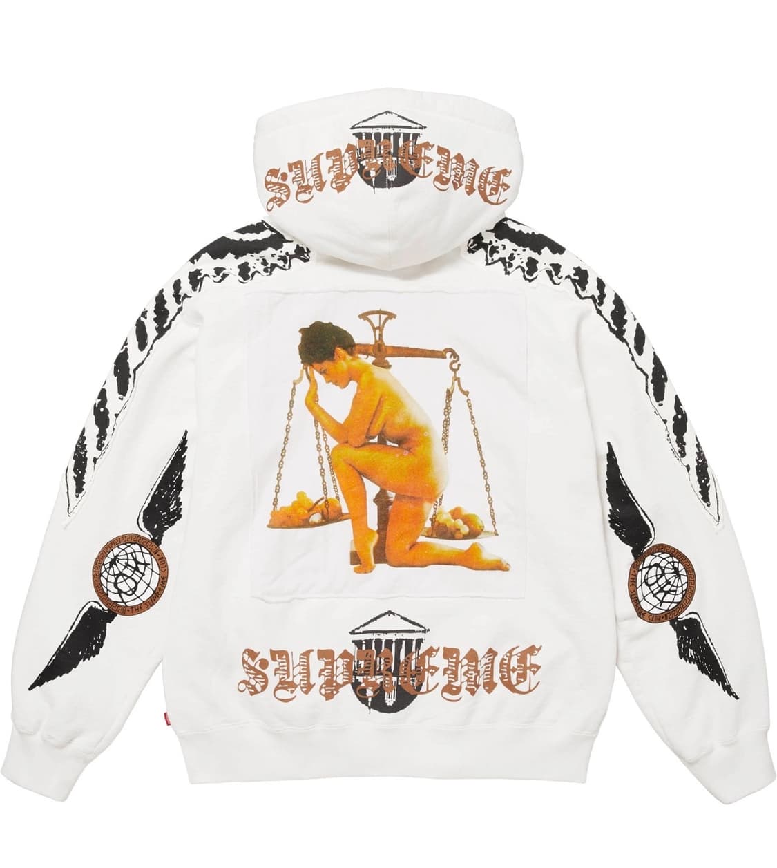 슈프림윙즈25fw 후드집업 상품이미지2