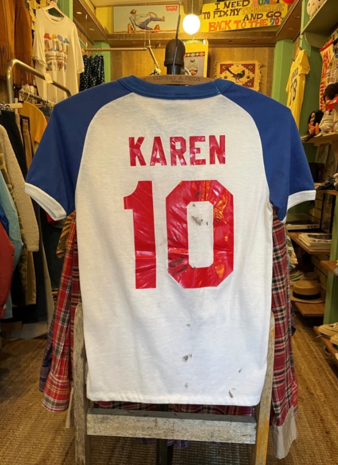 1970–80's Vintage Raglan Team Tee  상품이미지5