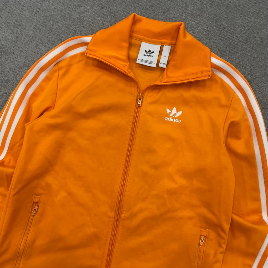 XS 아디다스 베켄바우어 져지 트랙탑/팬츠 세트 오렌지 상품이미지2