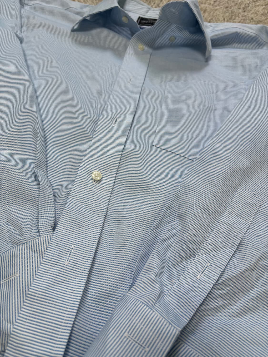 일본판 SAVILE ROW 스트라이프셔츠 사이즈100- 105 상품이미지3