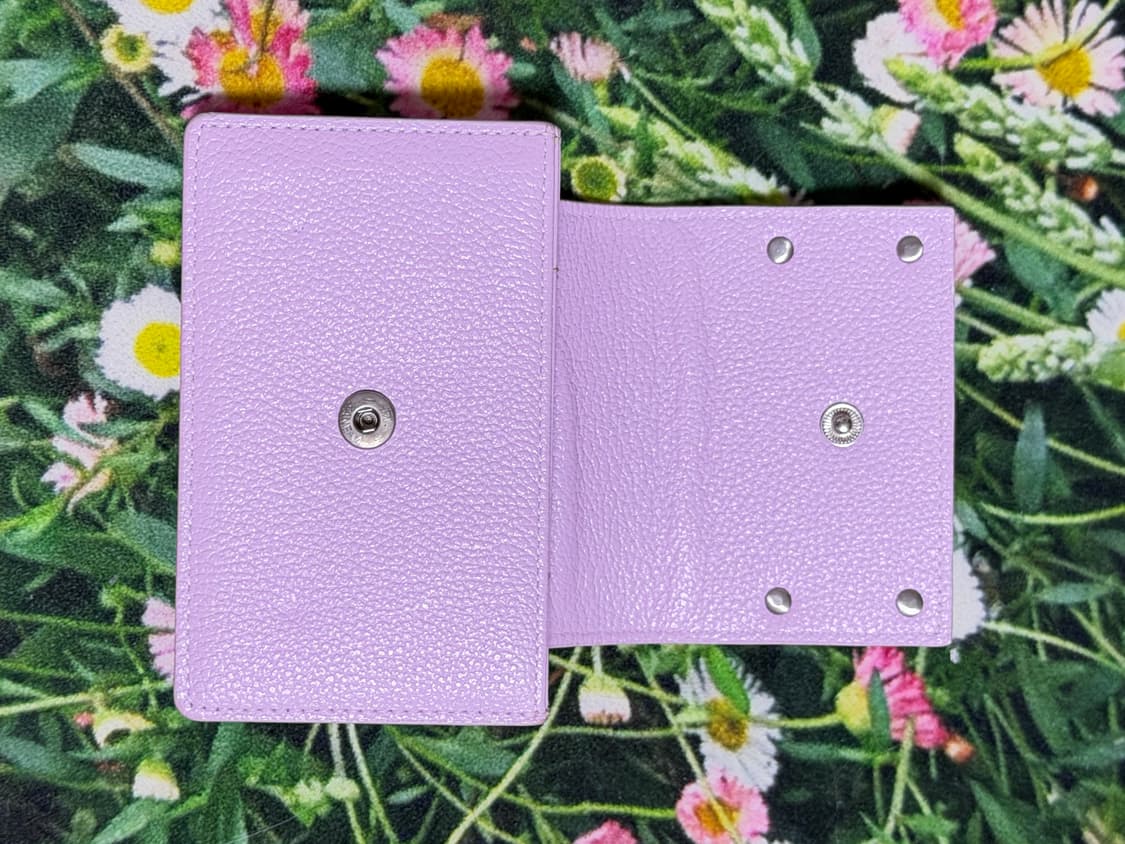마뗑킴 아코디언 지갑 라이트 바이올렛 상품이미지3