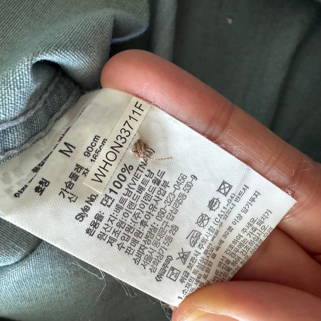 후아유 연청 셔츠 원피스 예뻐요M 상품이미지9