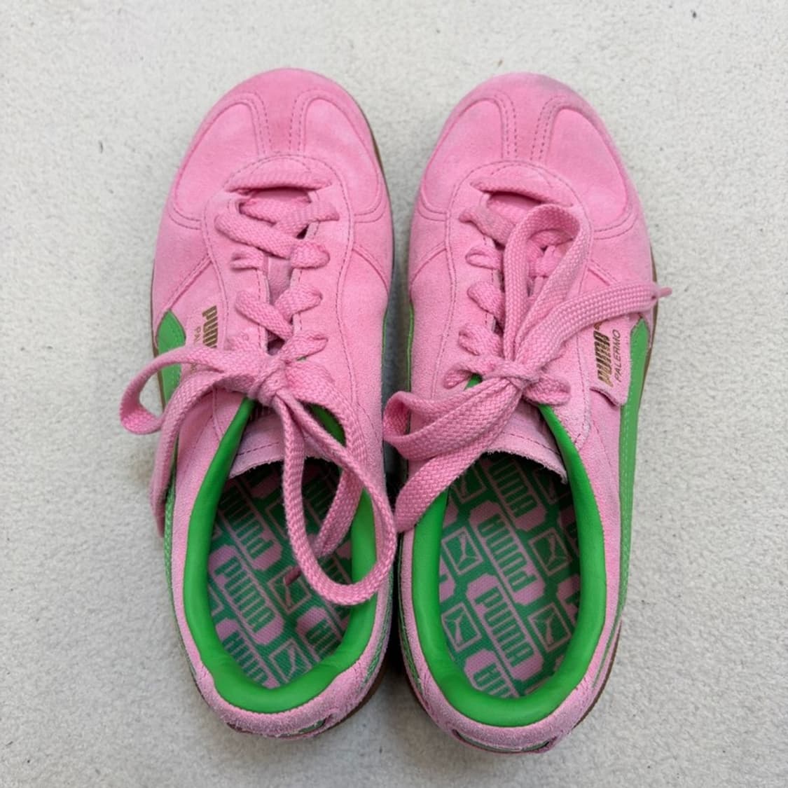 PUMA 팔레르모 스페셜 핑크 딜라이트 그린 245 상품이미지5