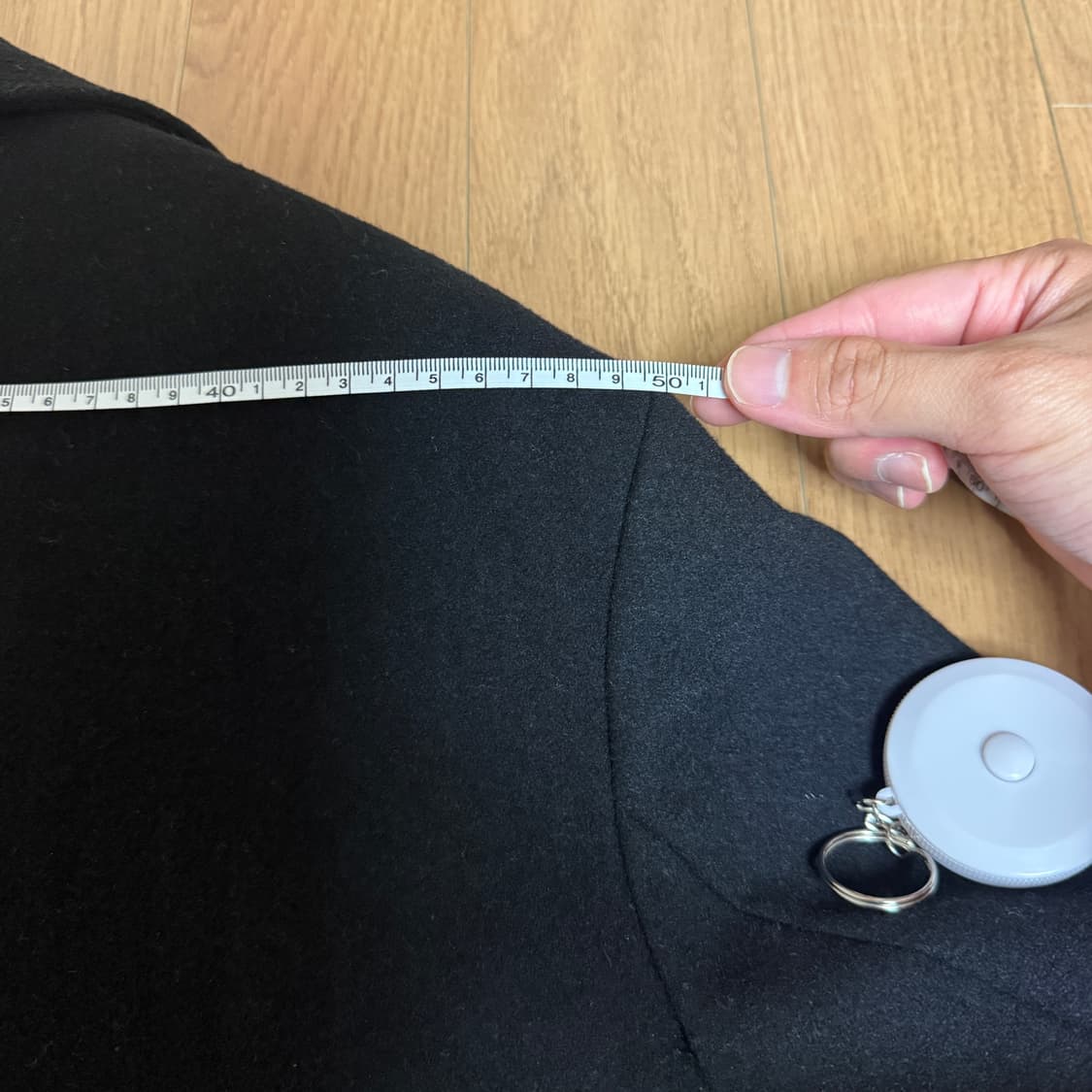 PLAC 블랙 더블 코트 S사이즈 상품이미지8