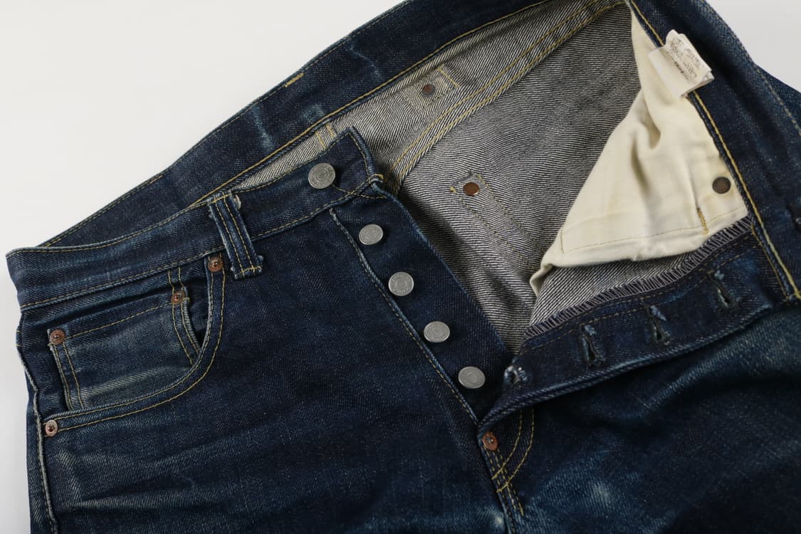 [32인치] 코지마진즈 18oz 리지드 셀비지 데님팬츠 상품이미지5