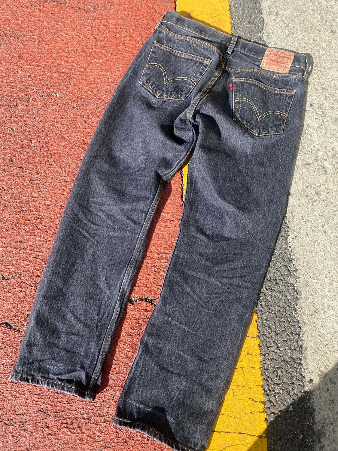 리바이스501XX 블랙진 32in 상품이미지4