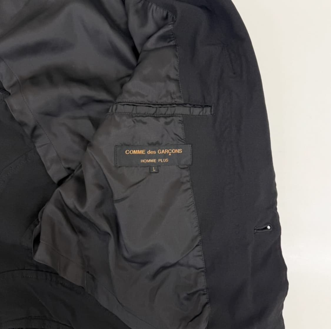 꼼데가르송 옴므플러스 3B 하이넥 자켓 상품이미지4