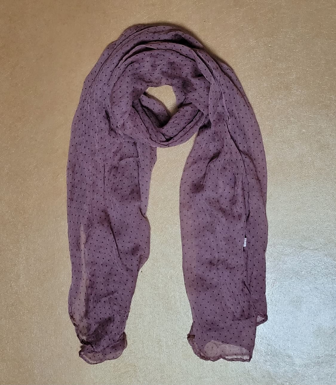 핑크 도트 스카프 상품이미지2