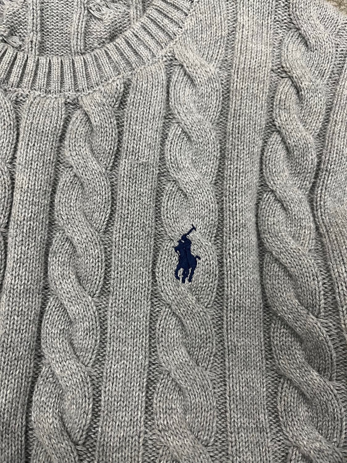 폴로 랄프로렌 꽈배기 니트 상품이미지2