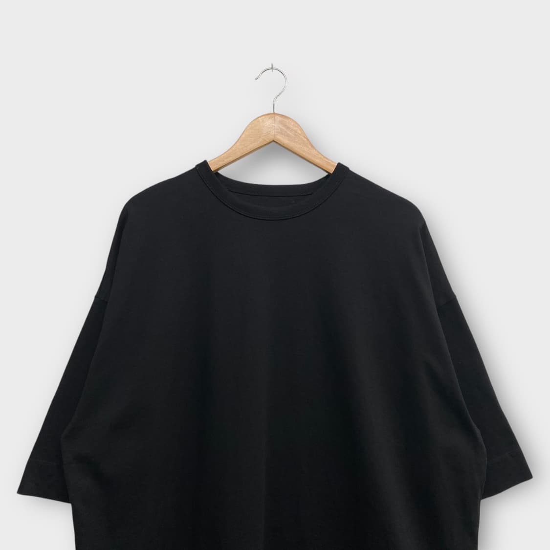 JUUNJ 준지 블랙 시메트리 오버핏 티셔츠 M-XL  상품이미지5