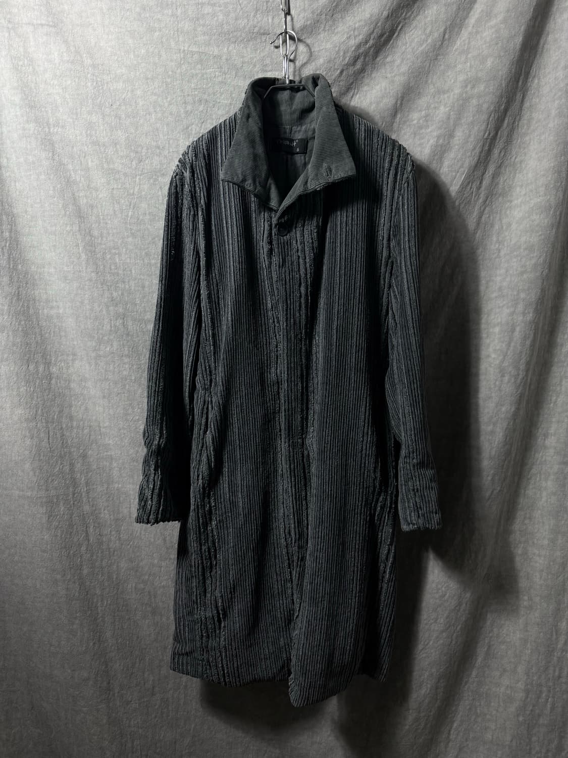 TRANSIT UOMO Textured Corduroy Long Coat 상품이미지1