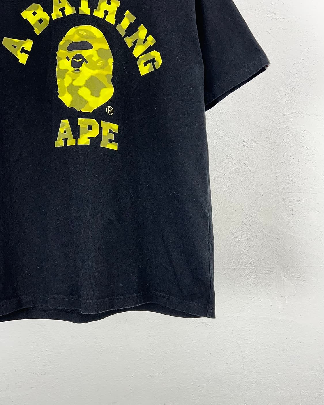 베이프 레디에이션 카모 플라주 빅 사루 티셔츠 상품이미지5