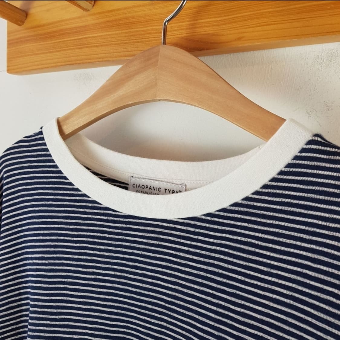 차오패닉 드로스트링거 테두리 T 상품이미지5