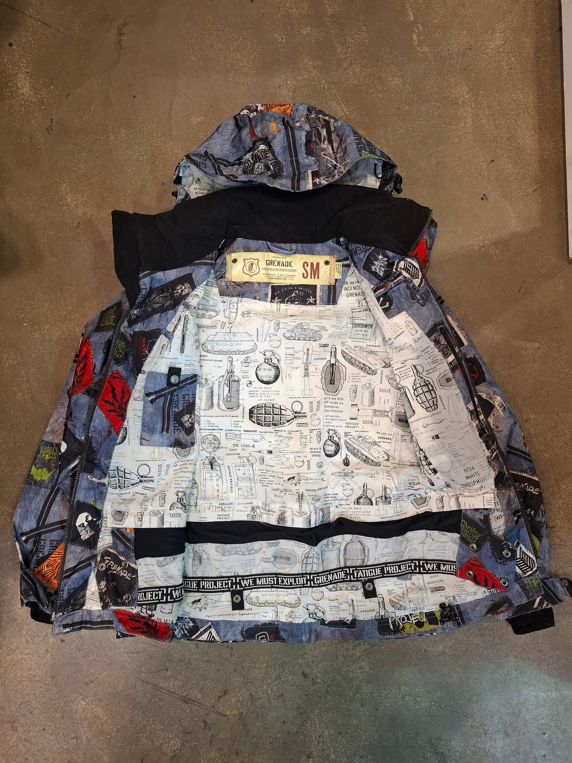 그레네이드 퍼티그 프로젝트 보드 자켓 상품이미지4